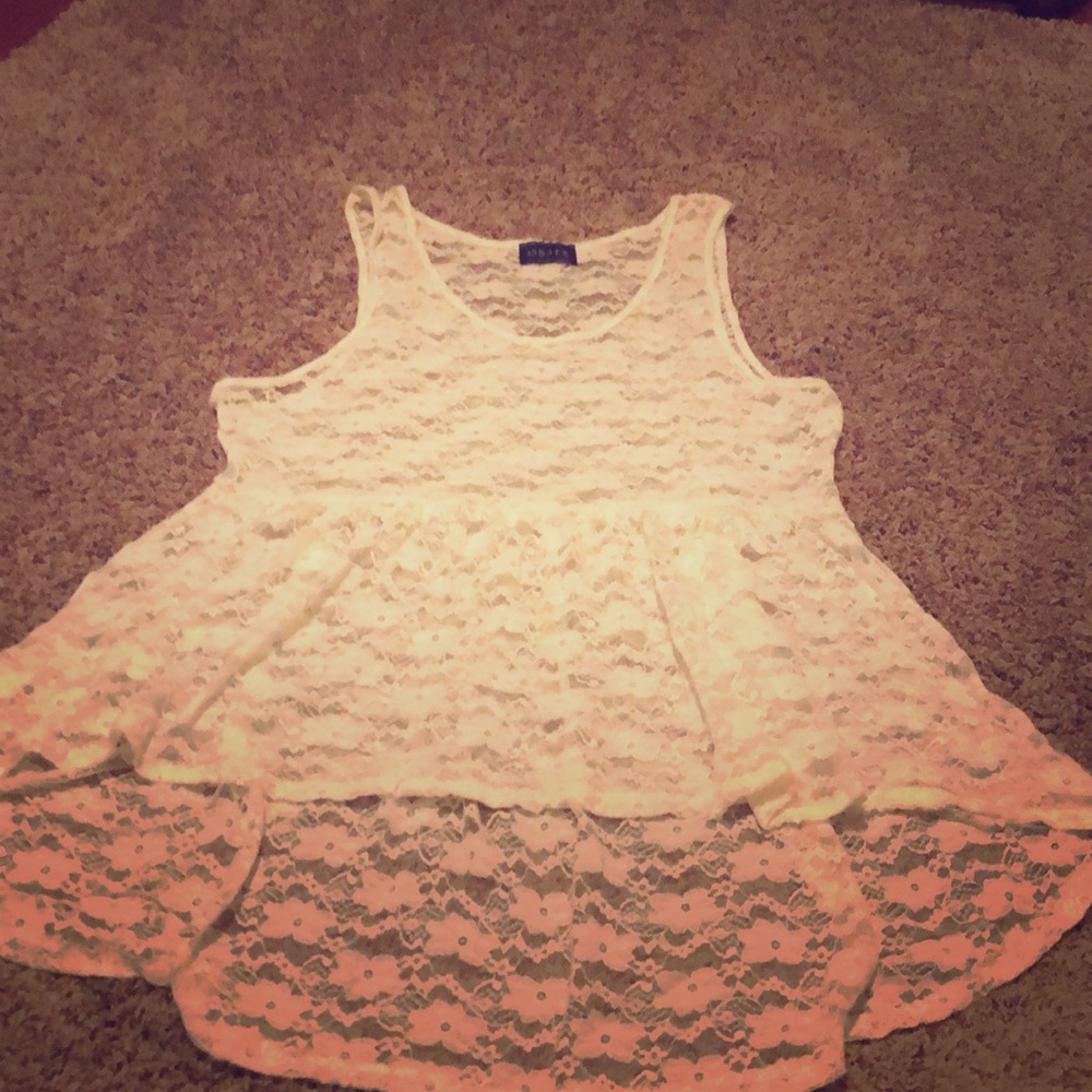 High low over shirt